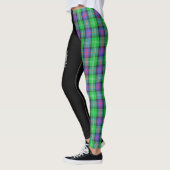 Leggings Clan Sutherland Crest & Tartan (Gauche)
