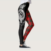 Leggings Clan Wallace Crest & Tartan (Droite)