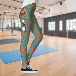Leggings Clan Wilson Ancienne Tartan