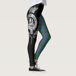Leggings Clan Wood Crest & Tartan