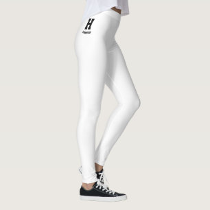 Leggings Classe Personnalisée Monogramme Vacances de Fêtes