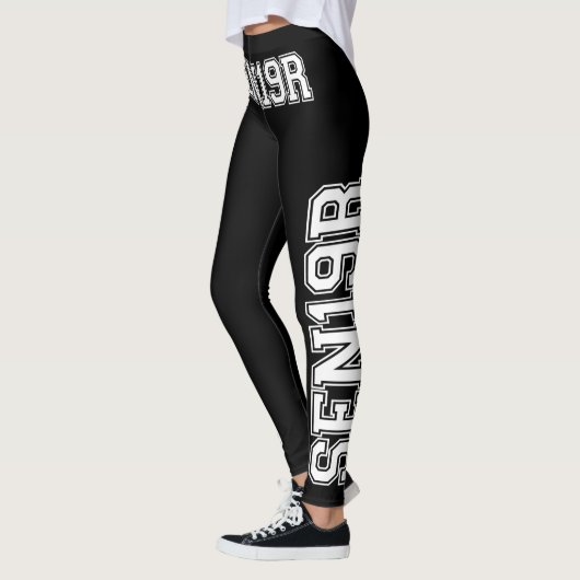 Leggings Classe supérieure de 2019 Graduate Funny SEN19R Te (Gauche)