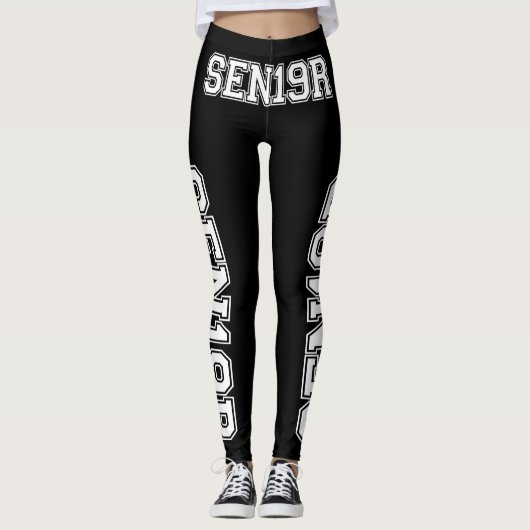 Leggings Classe supérieure de 2019 Graduate Funny SEN19R Te (Devant)