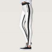 Leggings Classic Blanc & Noir (Gauche)
