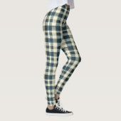 Leggings Classic Blue and White Plaid (Droite)
