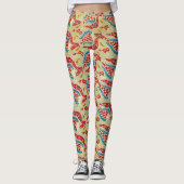 Leggings Classic William Morris Bed turc Imprimer (Devant)