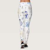 Leggings Classique animal d'hiver (Dos)