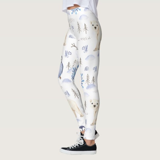 Leggings Classique animal d'hiver (Gauche)