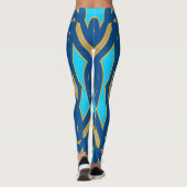 Leggings Classique multicolore branché "Ratti_Creative_Arts (Dos)
