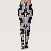 Leggings Classique multicolore branché "Ratti_Creative_Arts (Dos)