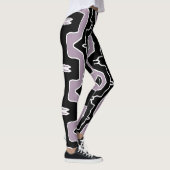 Leggings Classique multicolore branché "Ratti_Creative_Arts (Droite)