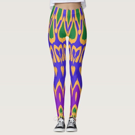 Leggings Classique multicolore moderne "Ratti_Creative_Arts (Devant)