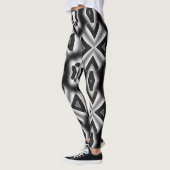 Leggings Classique noir tendance "Ratti_Creative_Arts" (Gauche)