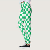 Leggings Classique vert à carreaux (Gauche)