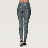 Leggings Classique William Morris Woodland Twigs Imprimer (Dos)