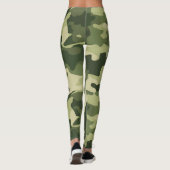 Leggings classiques à camouflage - Impression mili (Dos)