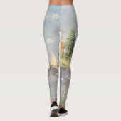 Leggings Claude Monet. Bateaux rouges, Argenteuil (Dos)