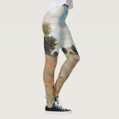 Leggings Claude Monet - Champ de coquelicots (Droite)