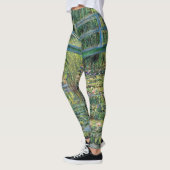 Leggings Claude Monet - Etang Lily et Pont Japonais (Gauche)