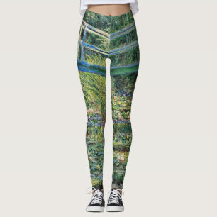 Leggings Claude Monet - Etang Lily et Pont Japonais