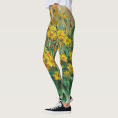 Leggings Claude Monet - Fleurs d'artichauts de Jérusalem (Gauche)