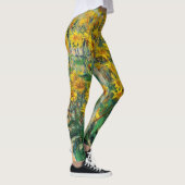 Leggings Claude Monet - Fleurs d'artichauts de Jérusalem (Droite)