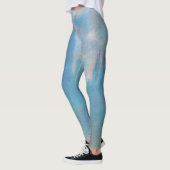 Leggings Claude Monet House of Parliament Londres. Bleu (Gauche)
