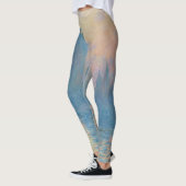 Leggings Claude Monet Les maisons du Parlement Coucher de s (Gauche)