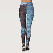 Leggings Claude Monet - Les Rochers à Belle-Ile, Côte sauva (Dos)