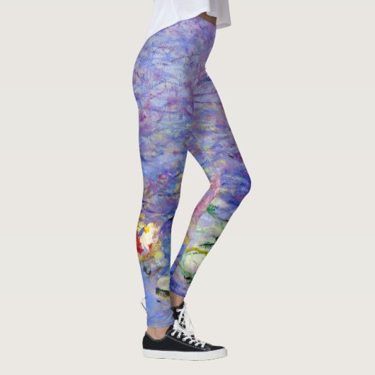 Leggings Claude Monet - Lys d'eau (Droite)