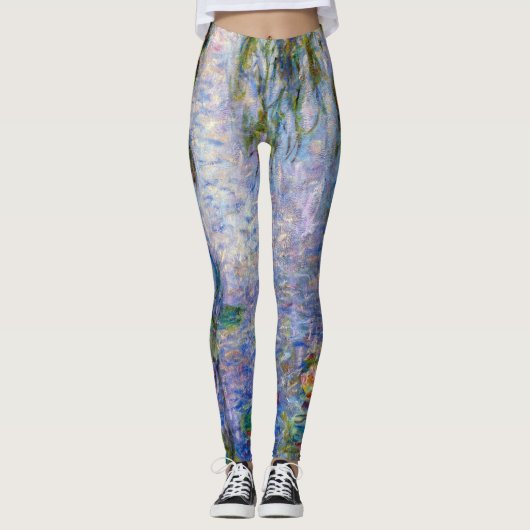 Leggings Claude Monet - Lys d'eau (Devant)