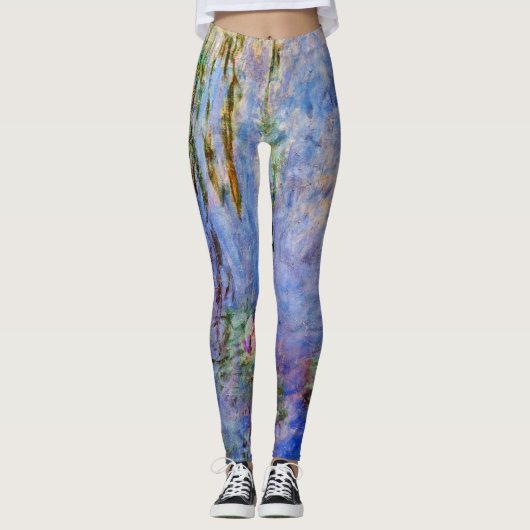 Leggings Claude Monet - Lys d'eau (Devant)