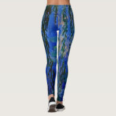 Leggings Claude Monet - Lys d'eau avec saule plumant (Dos)