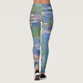 Leggings Claude Monet // Nappes d'eau (Dos)