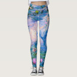 Leggings Claude Monet - nénuphars 1919<br><div class="desc">Claude Monet - nénuphars 1919. Peinture célèbre d'art.</div>