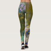 Leggings Claude Monet - Nénuphars et Agapanthus (Dos)