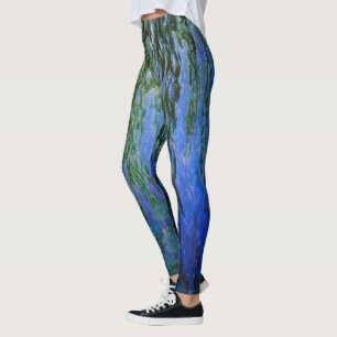 Leggings Claude Monet - Nymphéas avec saule pleureur
