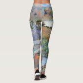 Leggings Claude Monet - Patchwork de chefs-d'oeuvre (Dos)