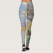 Leggings Claude Monet - Printemps de la Seine (Dos)