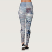 Leggings Claude Monet - Tempête au large de la côte Belle-Î (Dos)