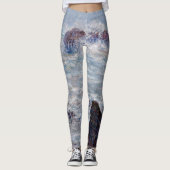 Leggings Claude Monet - Tempête au large de la côte Belle-Î (Devant)
