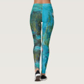 Leggings Claude Monet Water Lilies Nymphéas GalleryHD (Dos)