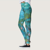 Leggings Claude Monet Water Lilies Nymphéas GalleryHD (Gauche)