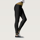 Leggings Clé grecque dorée (Droite)