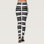 Leggings Clés de piano (Dos)