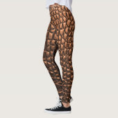 Leggings Closeup : crocodile texture cuir. (Gauche)