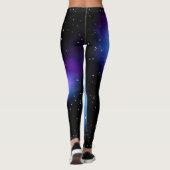 Leggings Clouages spatiaux Galaxy Starlight (Dos)