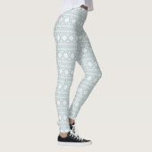 Leggings Cloud Blue Fair Isle (Droite)