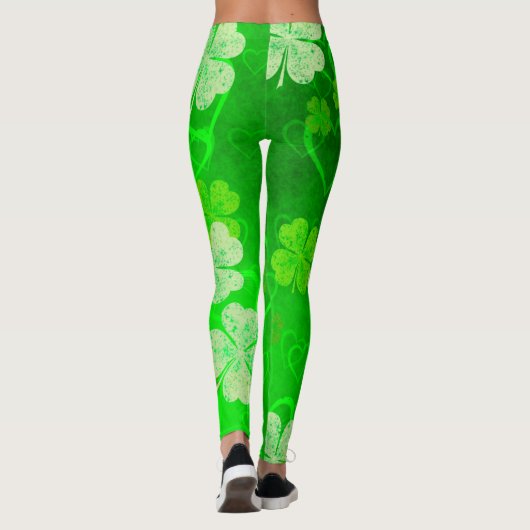 Leggings Clovers et Coeurs (Dos)