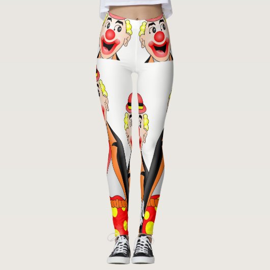 Leggings clown des légumineuses (Devant)